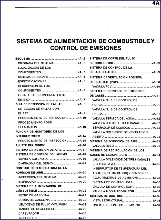 Ford Festiva Technical Manual cover page showing fuel and emissions system diagram 80 pages