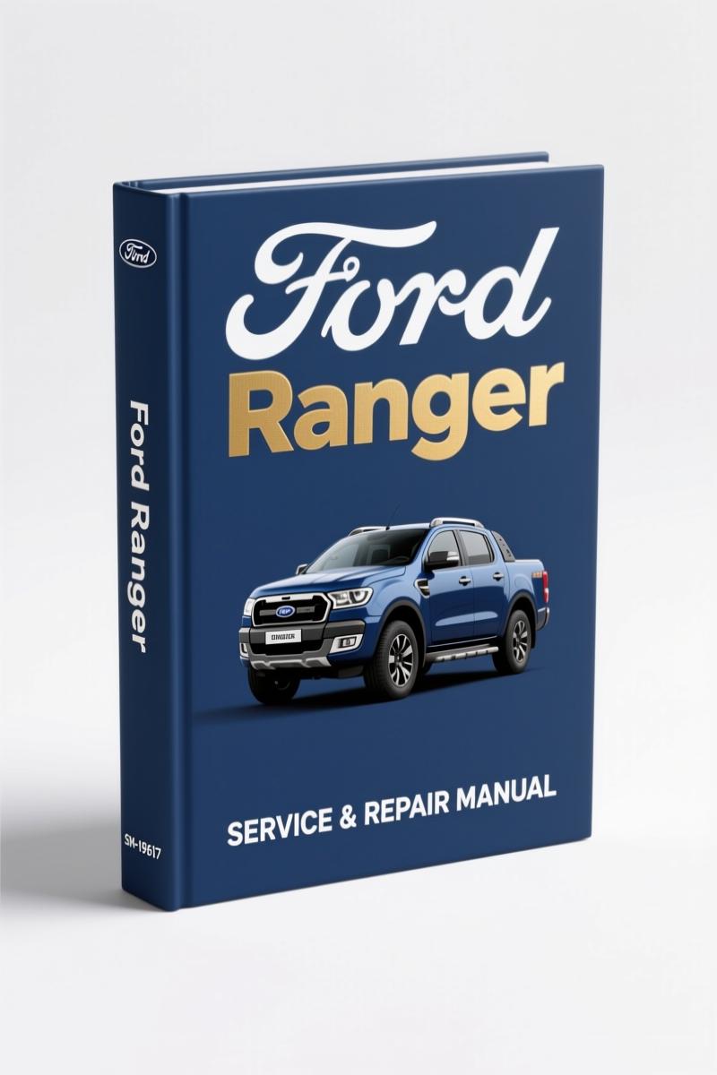 2011 Ford Ranger OEM Workshop Manual cover showing transmission section