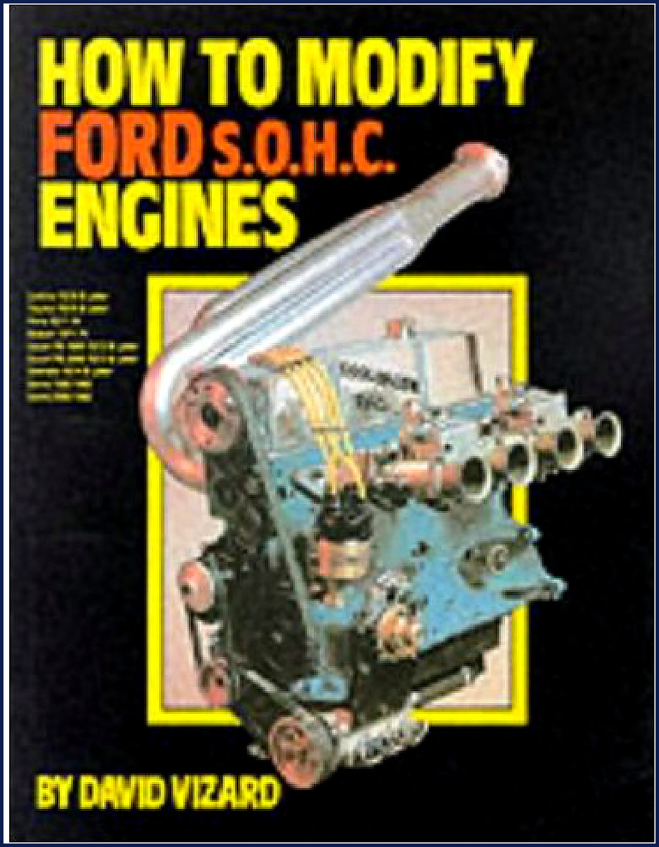 Ford S.O.H.C. Technical Manual cover - 172 pages of engine modification and tuning specifications