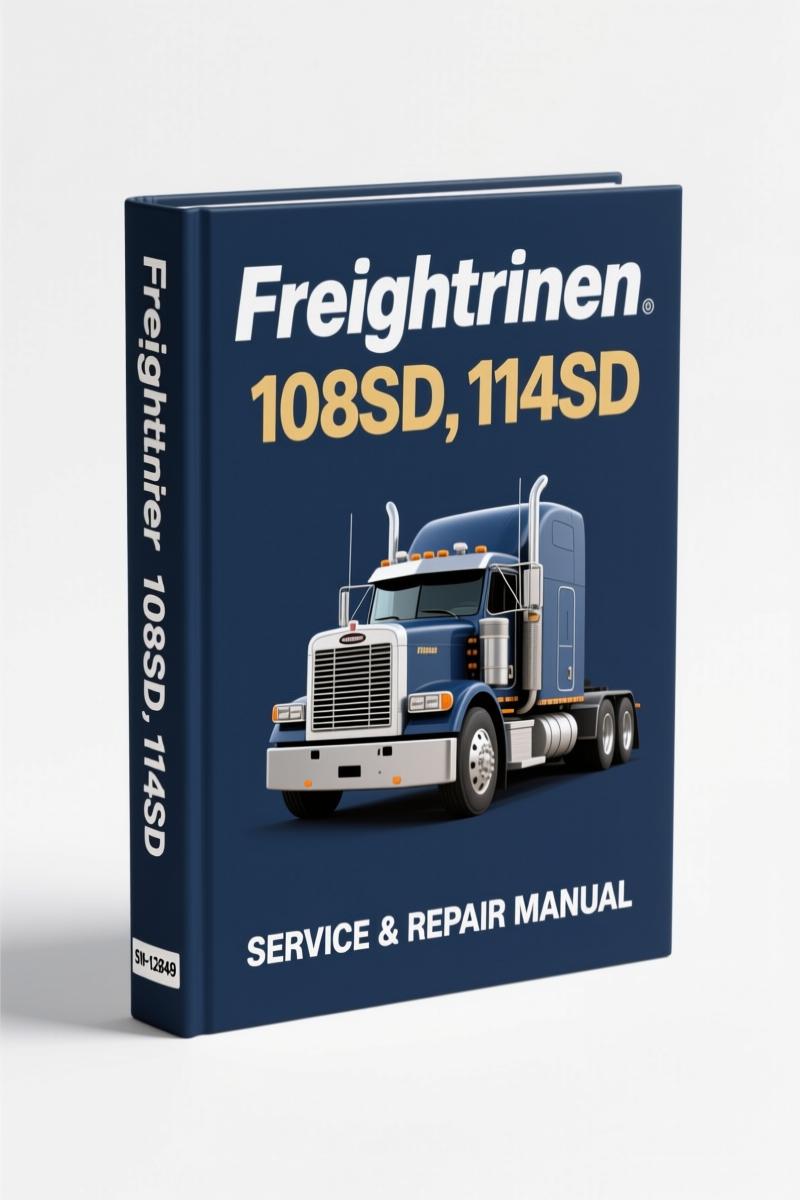 2015 Freightliner 108SD 114SD OEM User Manual factory driver's guide 192 pages