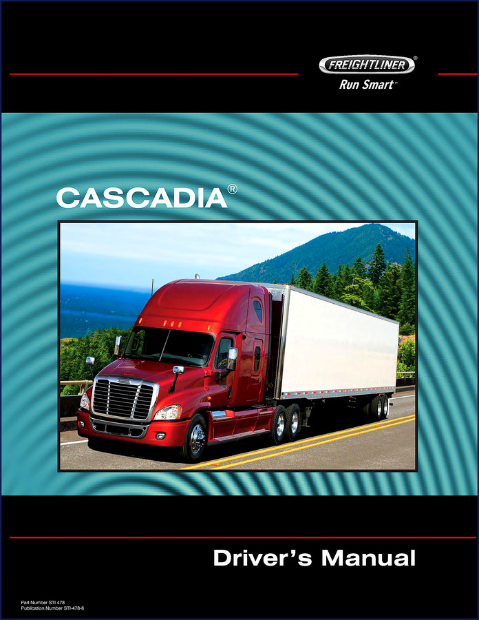 Freightliner Cascadia 2012 Electrical Schematic OEM factory manual cover