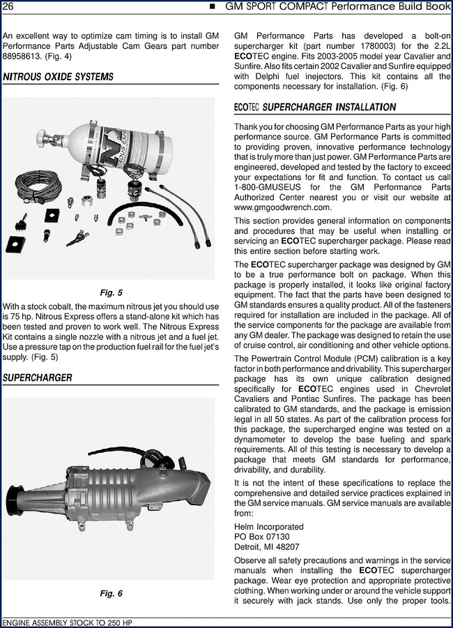 General Motors Cavalier/Sunfire installation manual cover