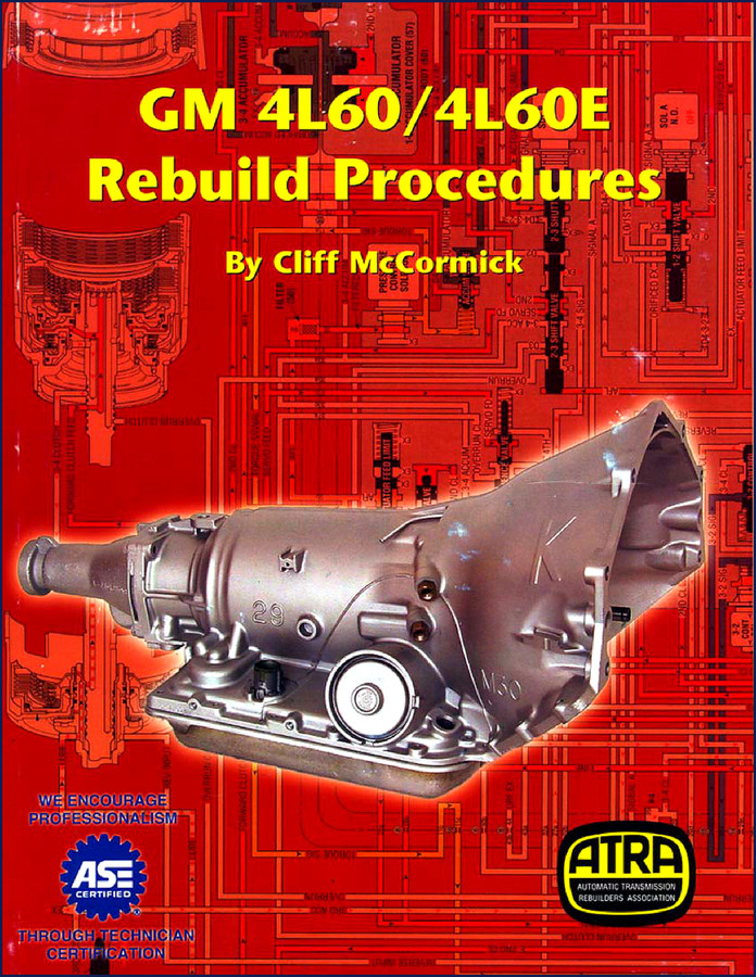 Gmdat 4L60 4L60E 700R4 2003 Repair Manual cover with transmission cutaway