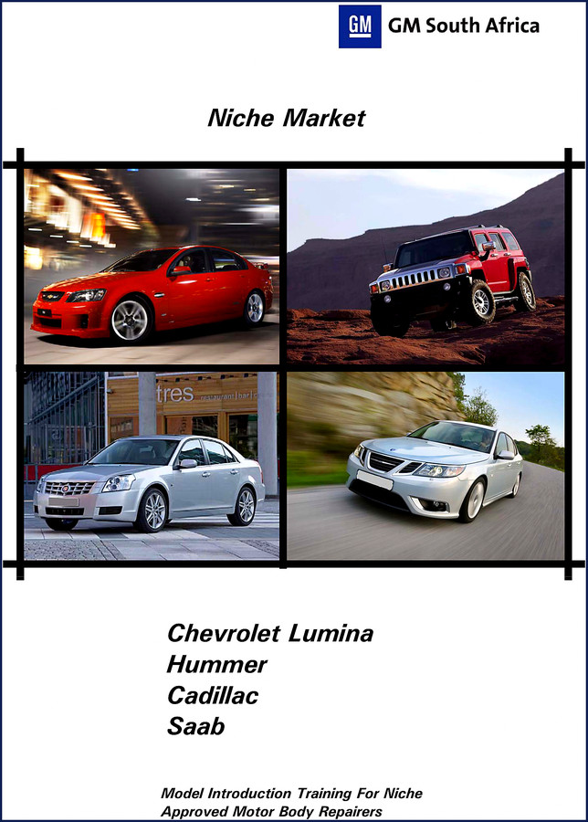 Gmdat Lumina, Hummer, Cadillac, Saab 2008 Training Manual cover page