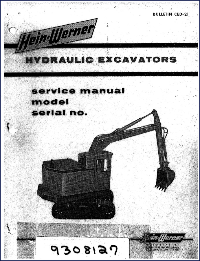 Hein-Werner C10 C10HD C12 Parts Catalog cover – OEM factory document
