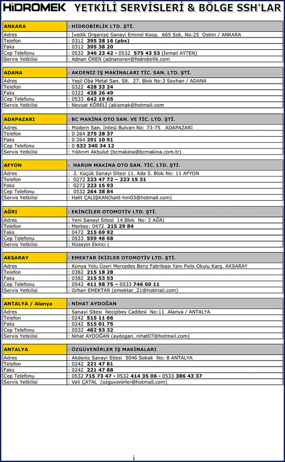 Hidromek 370Lc Parts Catalog cover – factory OEM 359-page document