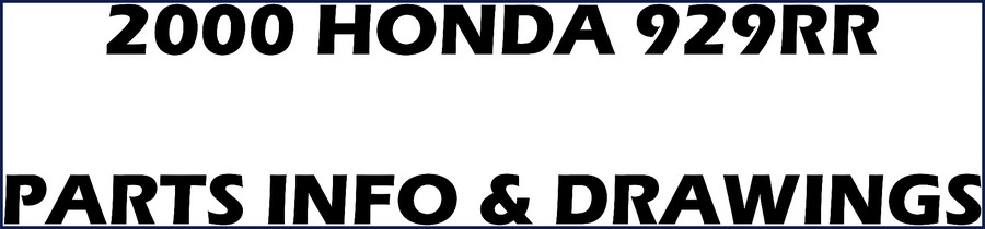 Honda CBR929RR Service Manual cover – factory OEM repair manual 488 pages