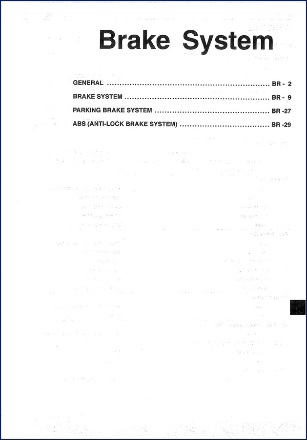 Hyundai Coupe Tiburon body electrical technical manual cover page 121 pages OEM