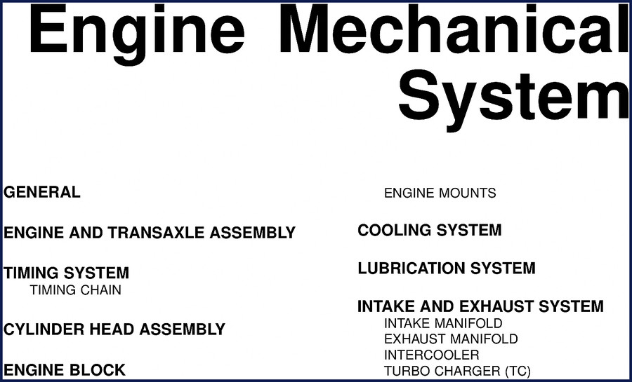 Hyundai Veracruz Service Manual cover page - factory repair documentation for 3.0L V6 engine