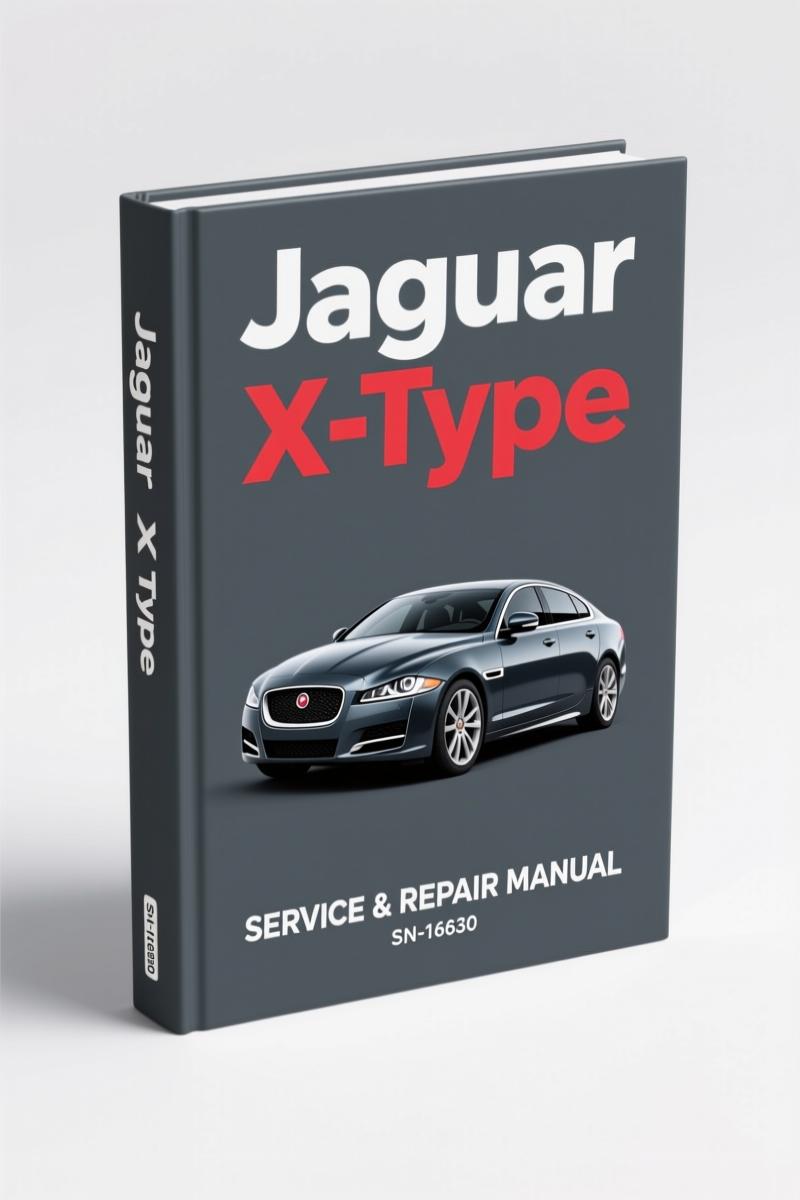 Jaguar X-Type 2001 Electrical Schematic manual cover