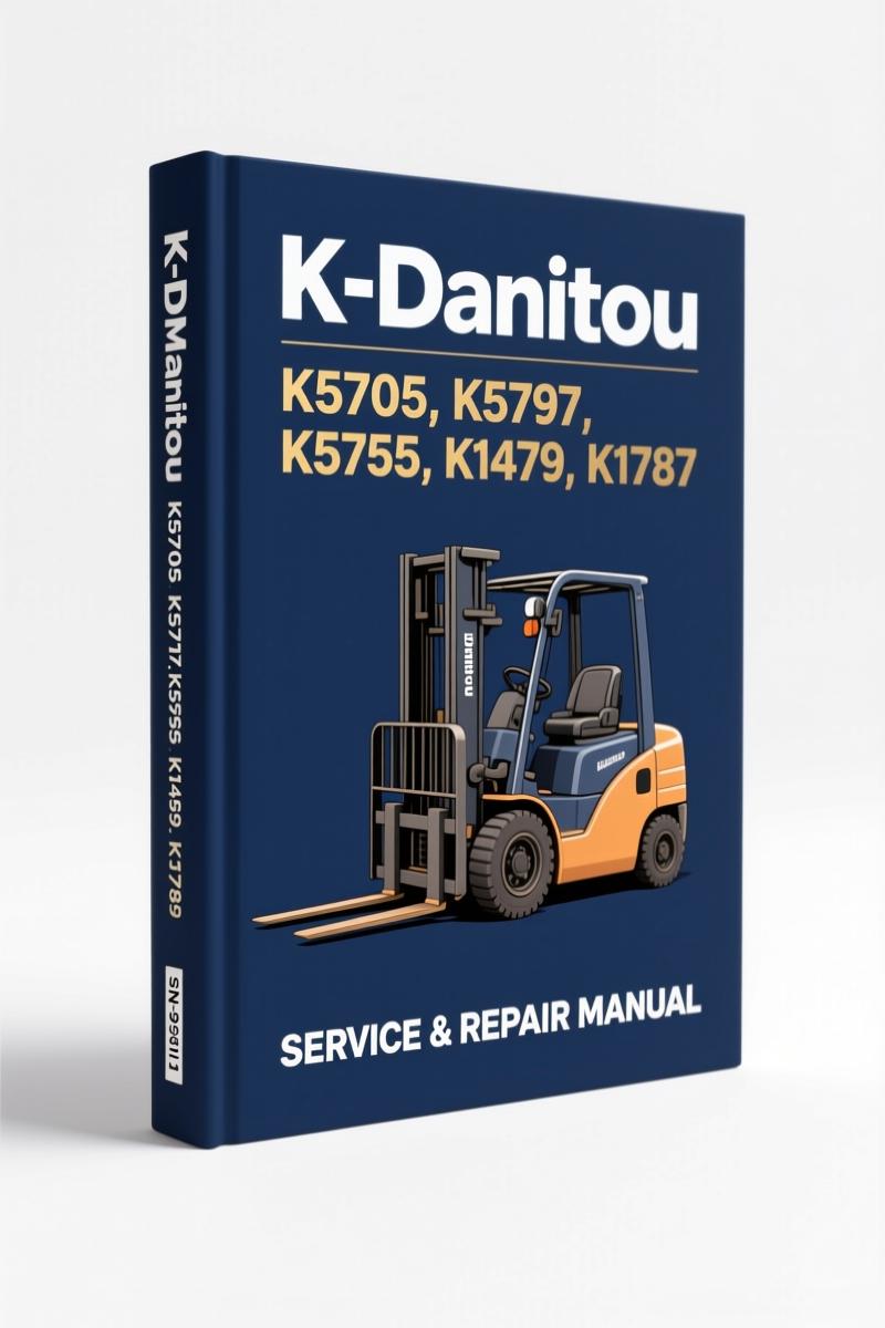 2000 K-D Manitou K5705 K5797 K5755 K1479 parts catalog cover