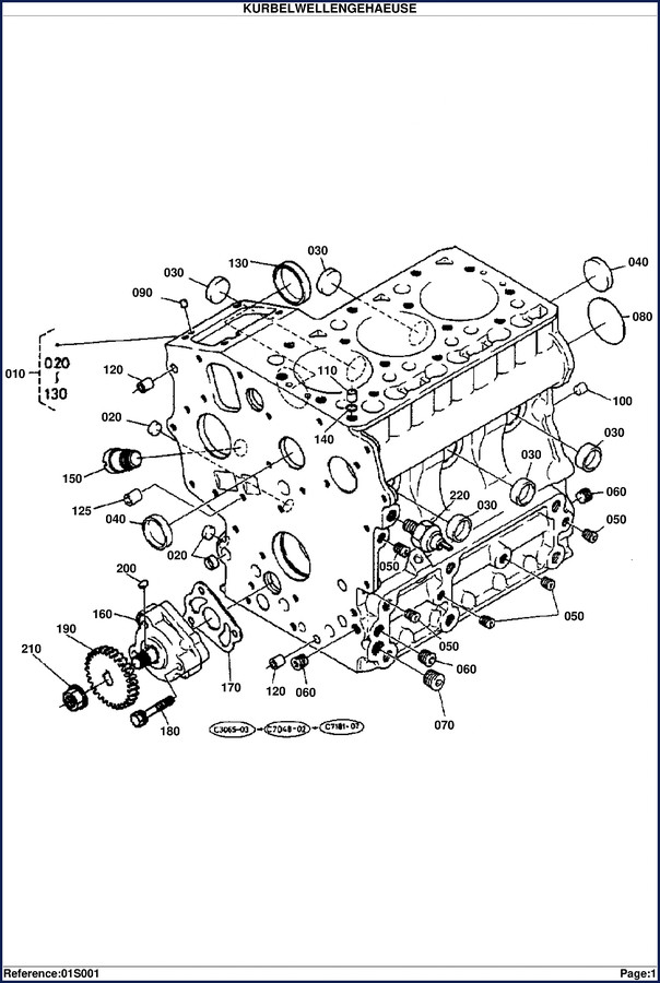 Kubota KX36HS Parts Catalog – 245-page OEM factory parts breakdown for excavator