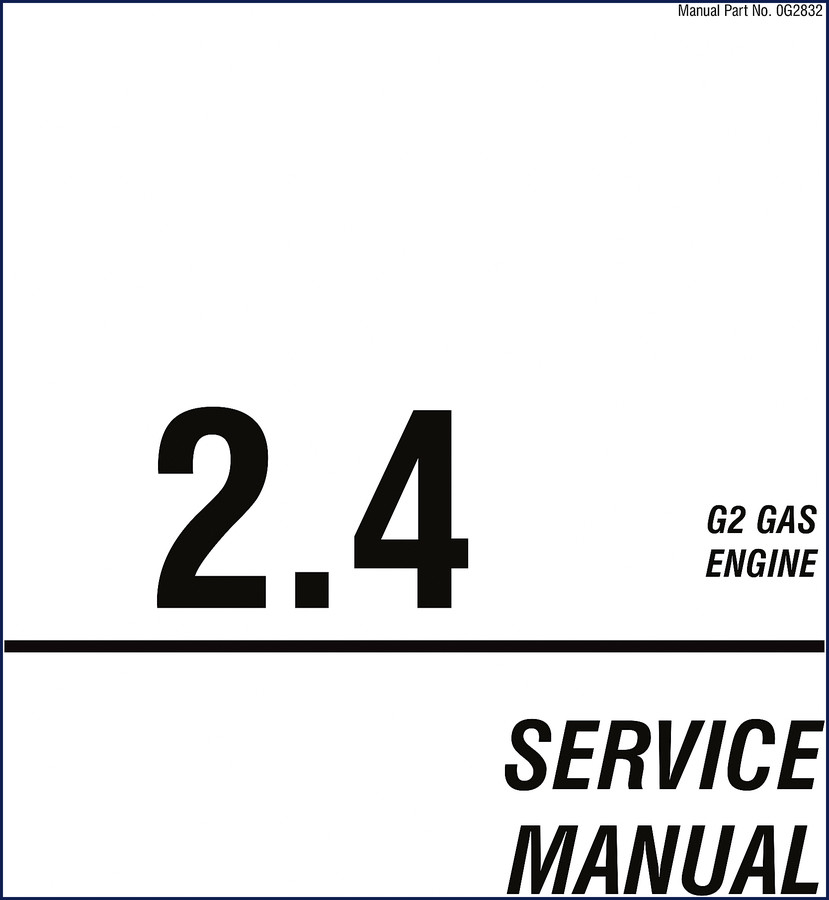Lister Petter Olympian G2 Gas Engine Service Manual - 74 pages OEM factory document