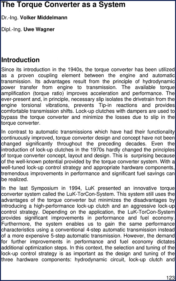 Luk TorCon MD Technical Manual cover page, 34 pages, OEM publication