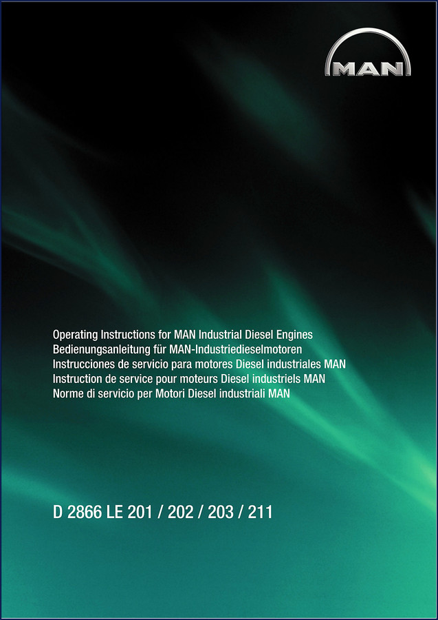 K-D Manitou D 2866 LE 201/202/203/211 Operators Manual cover - 42 page factory document