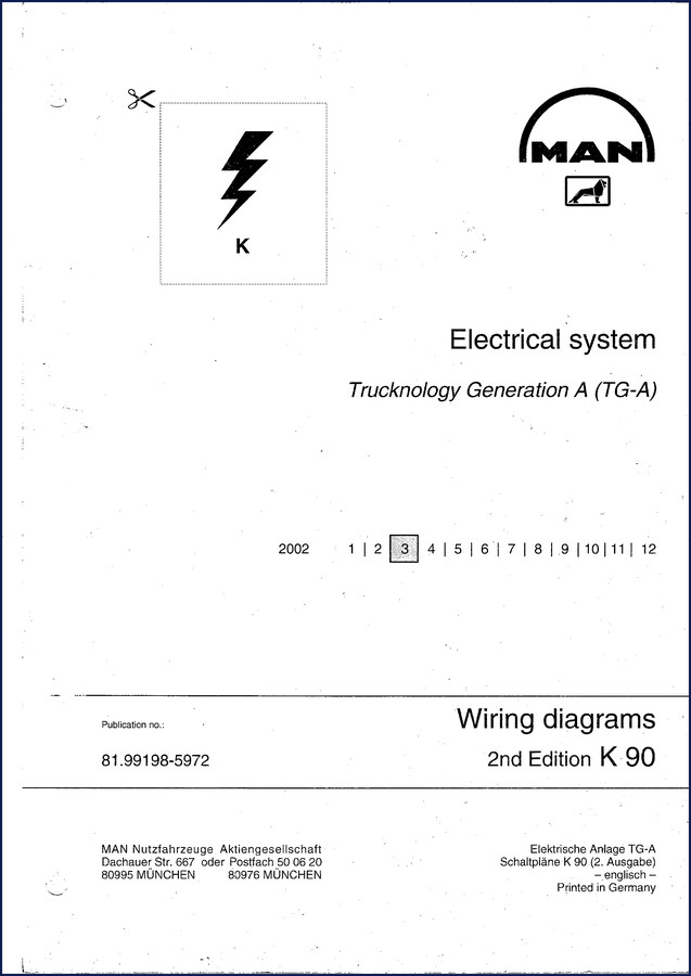 Manitowoc Crane TG-A 2002 Wiring Diagram - factory electrical schematic page