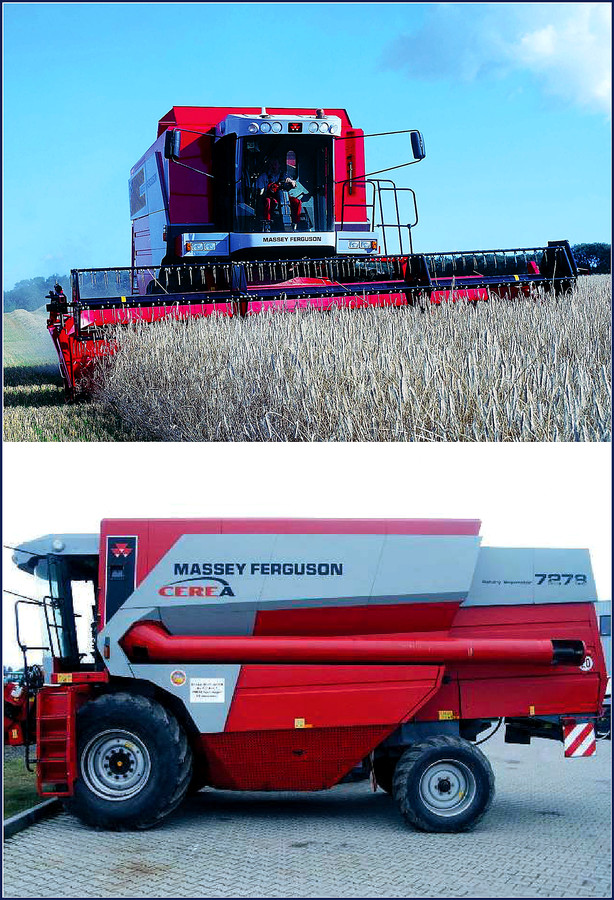 Massey Ferguson 7279 Technical Manual cover – factory OEM service manual for rotary separator combine