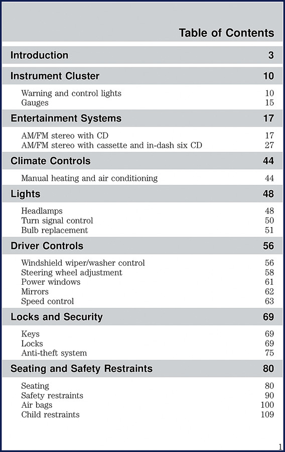 Mazda Motor Tribute 2002 User Manual cover with factory specifications