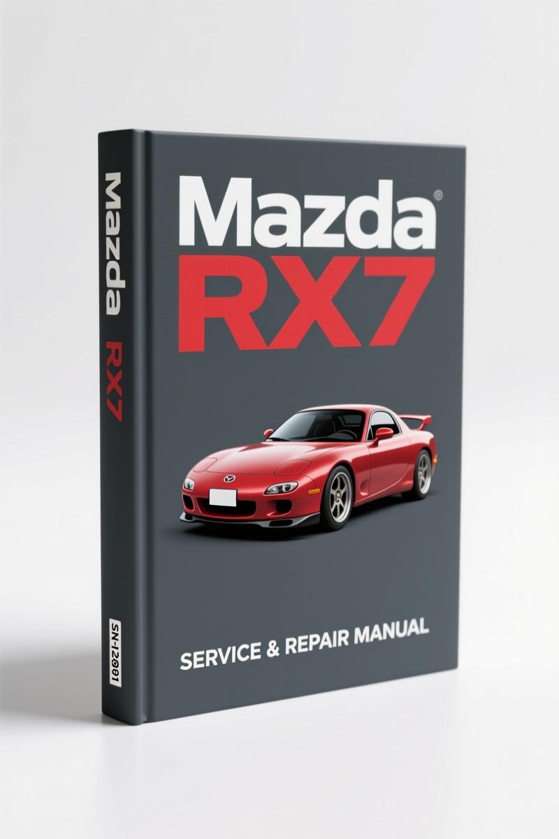 2004 Mazda RX7 Factory Parts Catalog – 13 pages of OEM part numbers and illustrations
