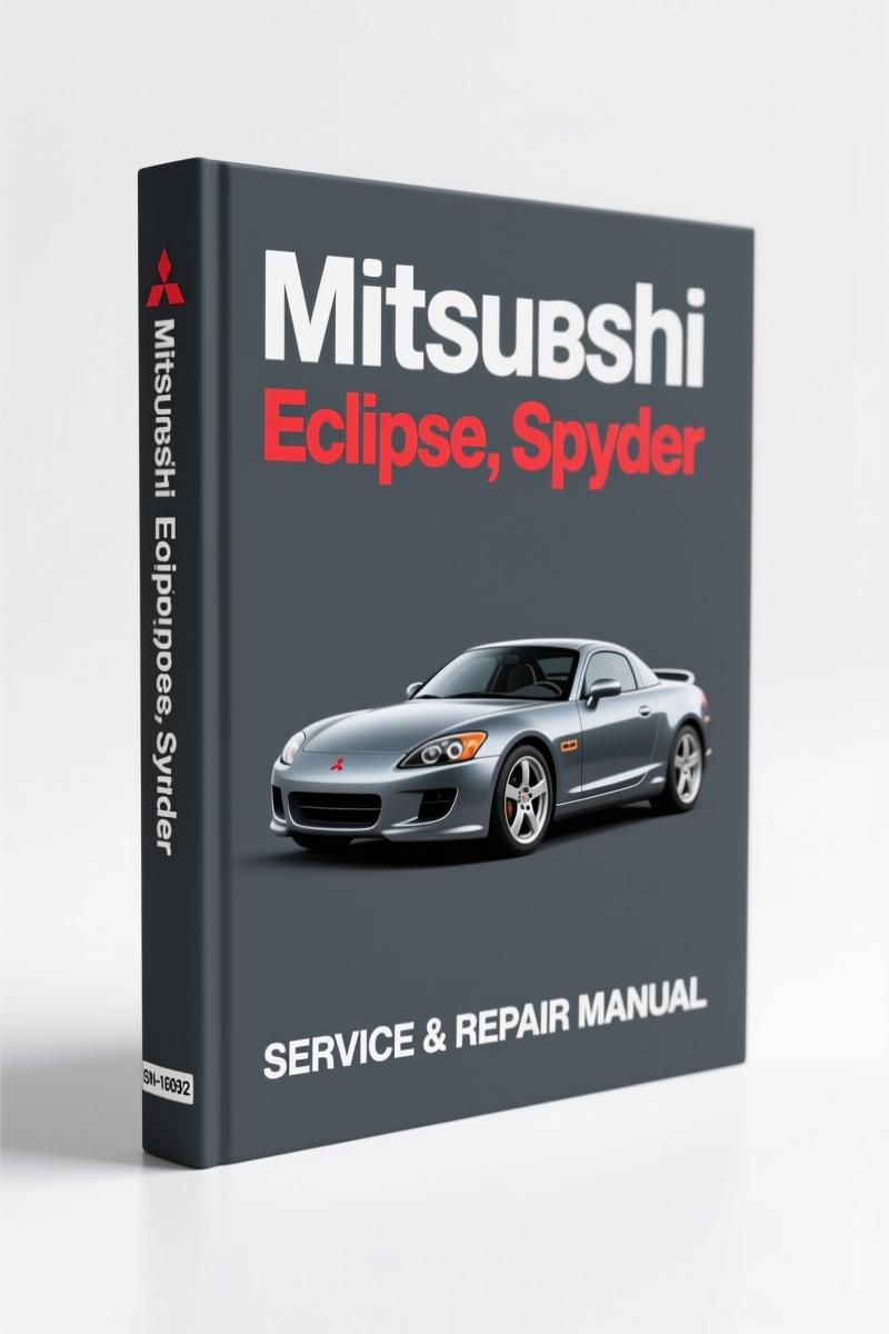 1994 Mitsubishi Eclipse Technical Manual cover - factory OEM document