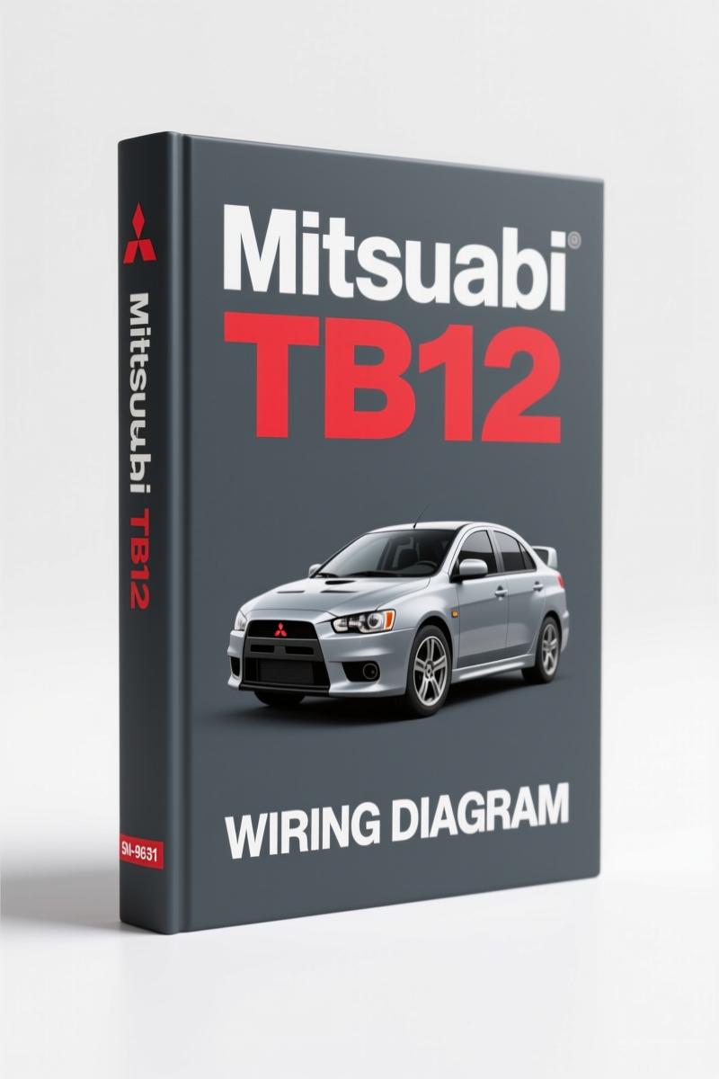 Mitsubishi TB12 2000 Wiring Diagram – factory circuit diagram page 1