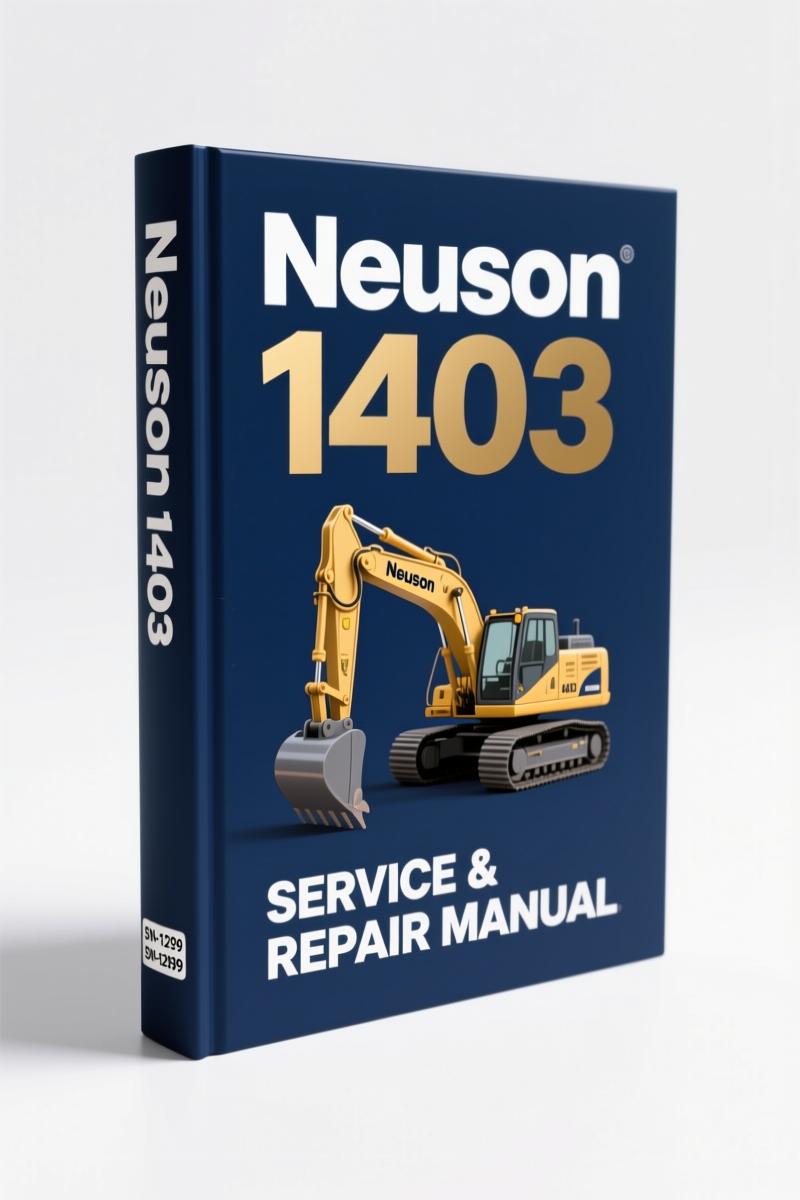 Neuson 1403 1503 1903 2203 2003 Service Manual cover
