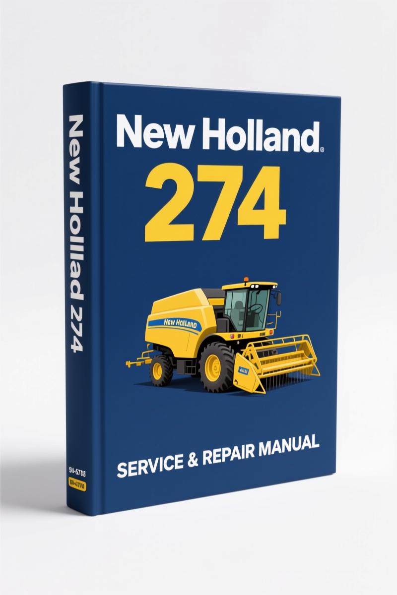 New Holland 274 Baler Parts Catalog pictorial index and table of contents