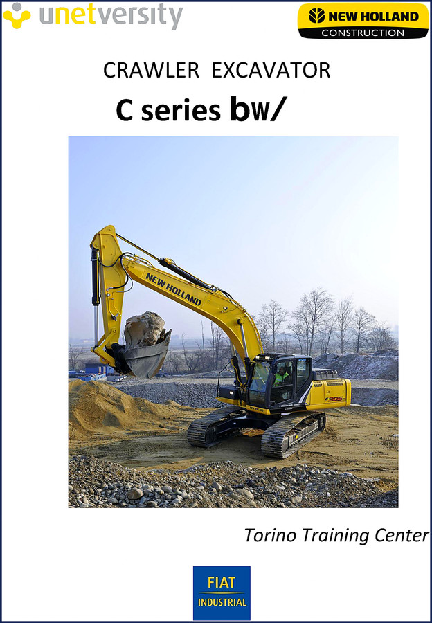 New Holland C Series Training Manual – 94 pages factory electrical hydraulic diagram