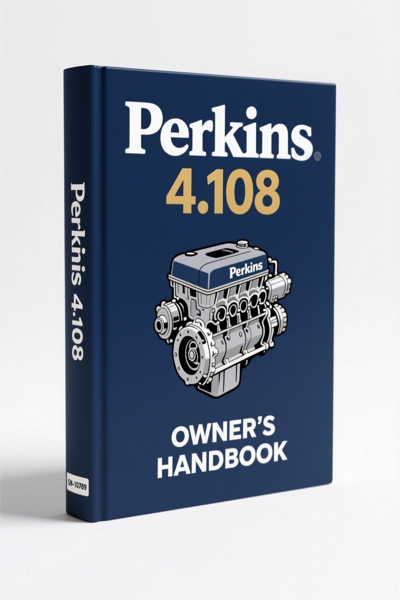 Perkins 3.152 4.236 4.108 4.203 6.3544 1997 Technical Manual cover showing engine models and OEM branding