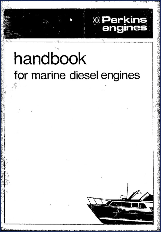 Perkins HT6.354 1973 Technical Manual cover page for marine diesel engine