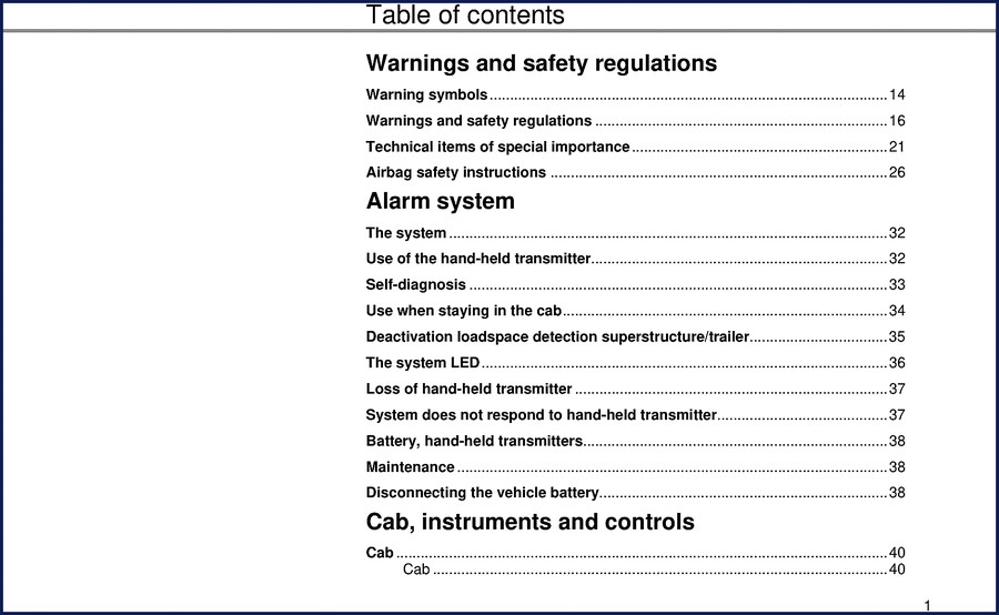 Peterbilt 210 220 Technical Manual cover - 260 pages OEM factory documentation