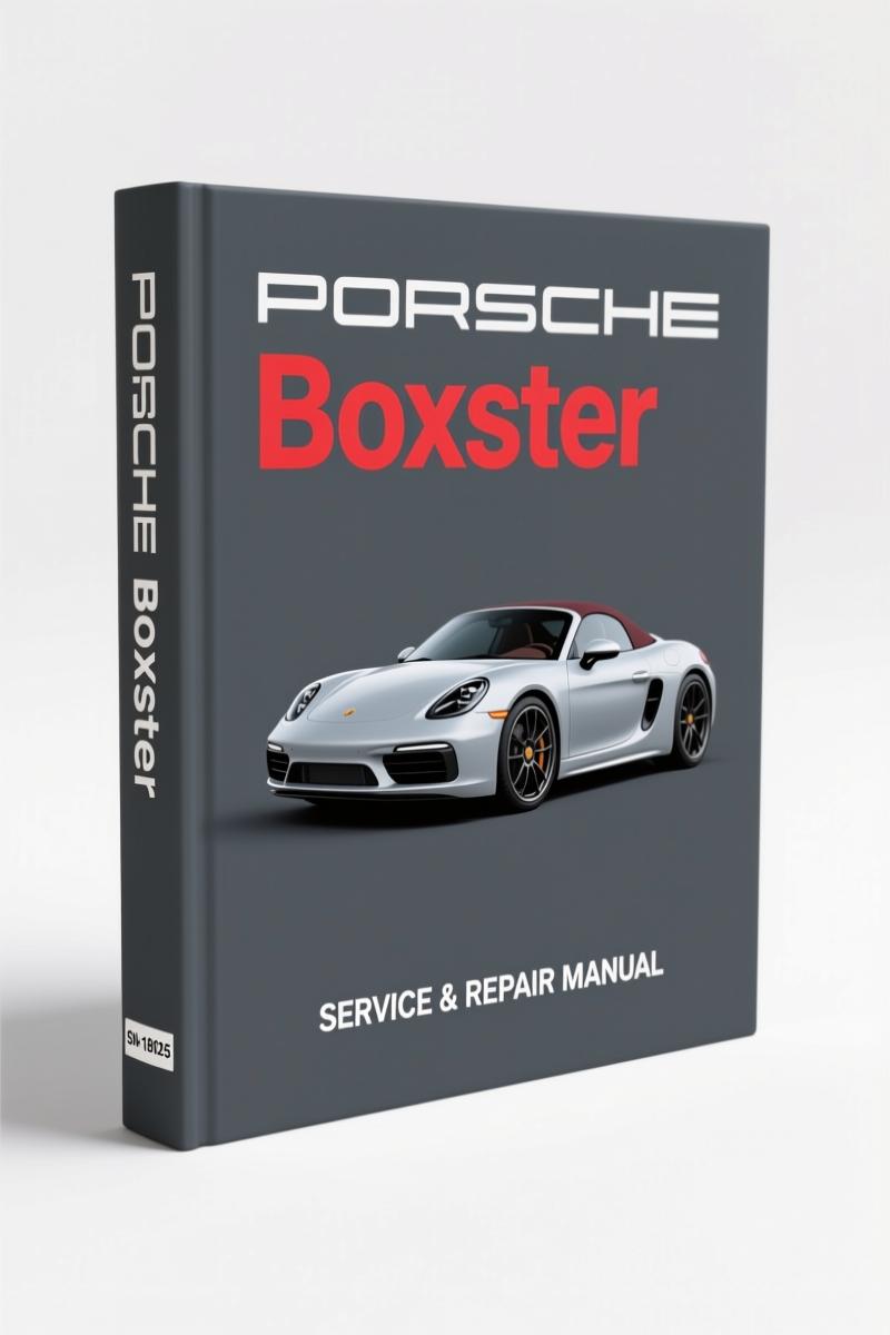 Porsche Boxster 986 Technical Manual – Body Repair Section, 237 pages OEM factory document