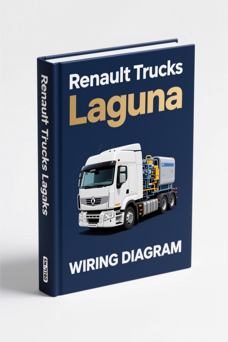 1999 Renault Laguna Repair Manual cover showing engine F4P documentation