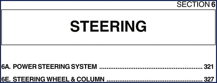 Ssangyong Labor Service Manual 189 pages steering section factory OEM document cover