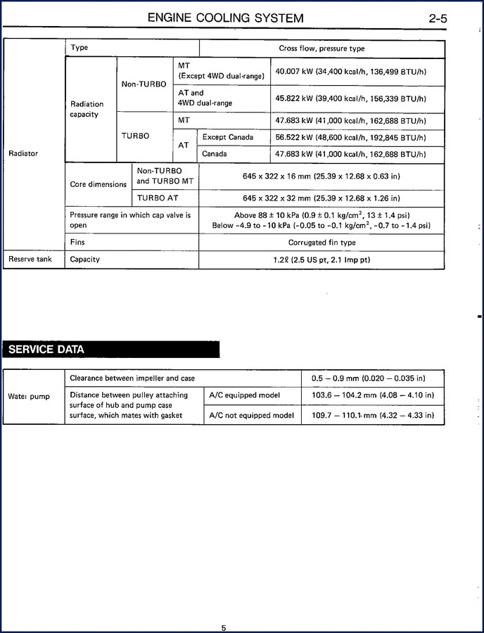 Subaru MT TURBO Service Manual cover showing 162 pages OEM factory documentation