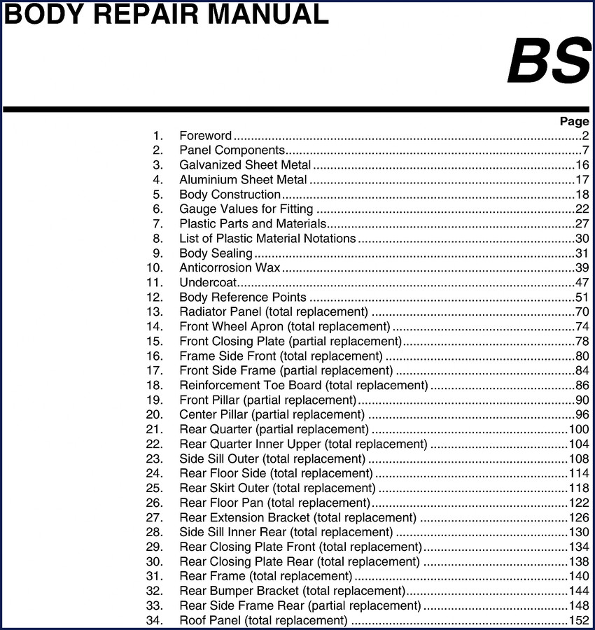 Cover of the Subaru Tribeca 2011 Service Manual – 2646 pages OEM factory workshop manual