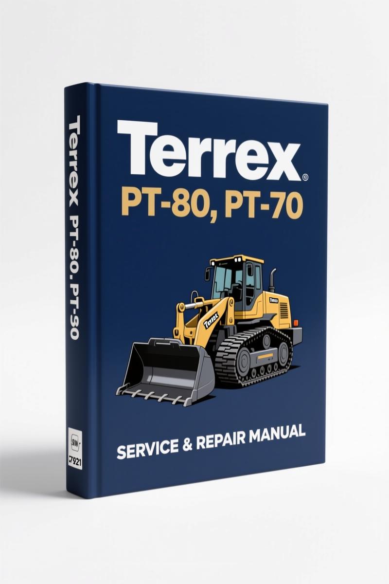 Terex PT-70 2010 OEM Parts Catalog cover – factory manual with part number 2046-306