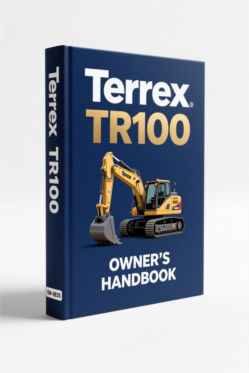 Terex TR100 2006 Service Manual cover
