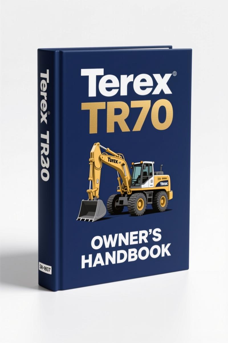 Terex TR70 2000 Parts Catalog cover page