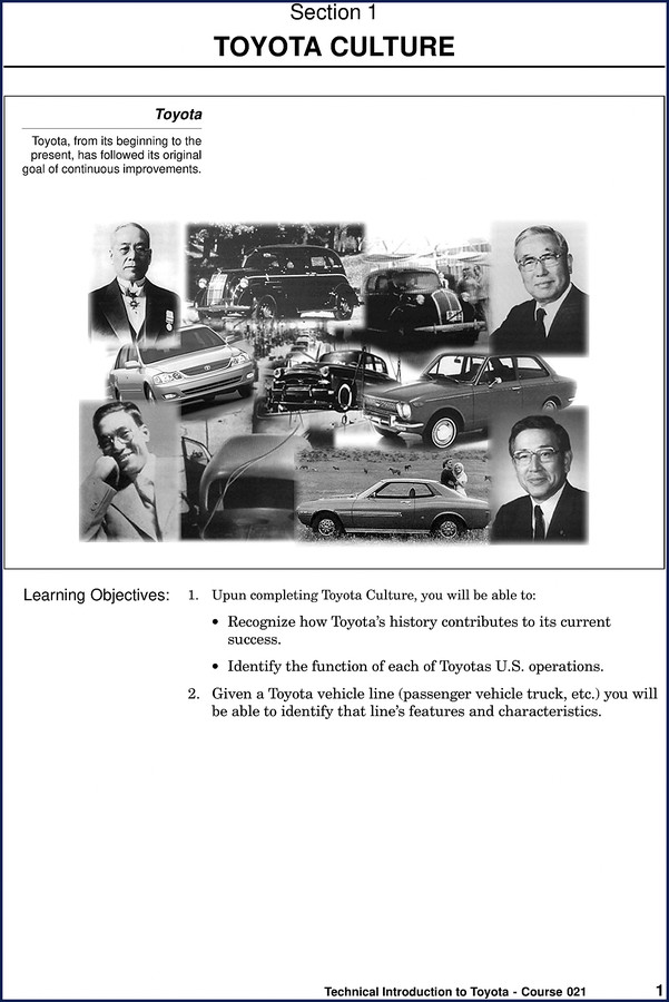 Toyota Cressida Crown AA LS 430 2013 Training Manual cover showing Lexus College and Toyota logo