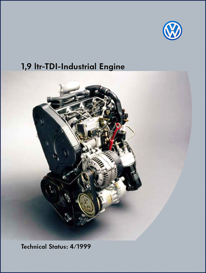 Volkswagen 1.9 ltr-TDI 1999 Technical Manual cover page