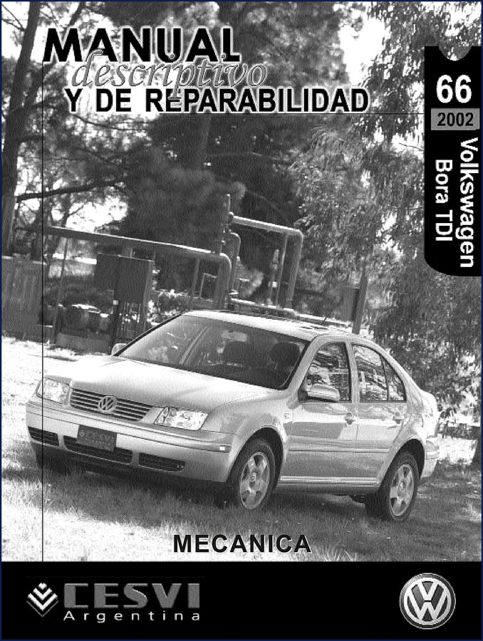 2010 Volkswagen Polo Golf Passat Bora Touareg factory workshop manual cover