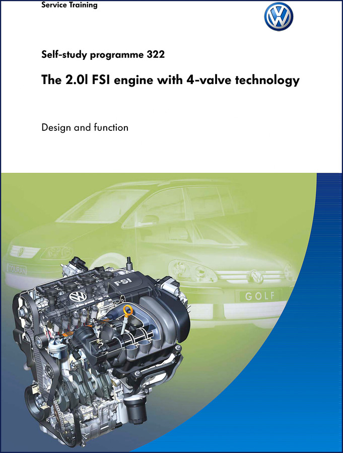 Volkswagen Lupo FSI training manual – 1.4L engine, 56-page OEM document