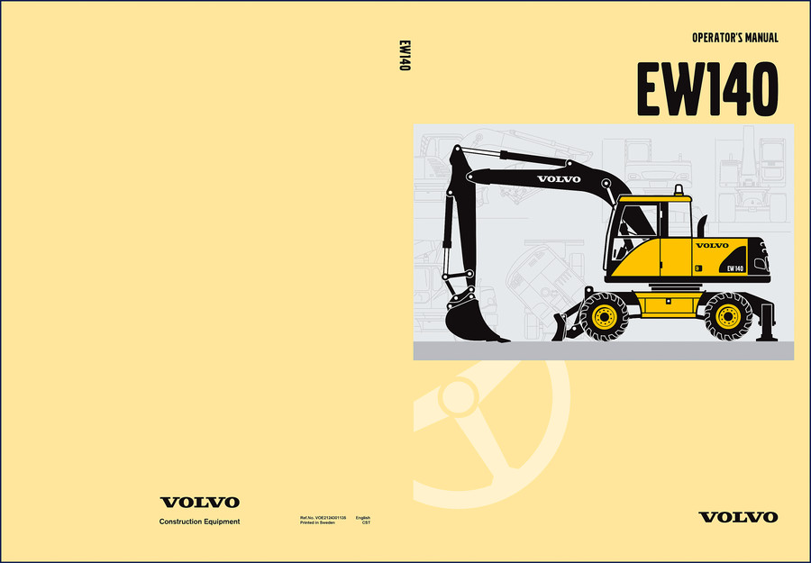 2006 Volvo Penta EW140 Operators Manual cover - 154 pages factory OEM documentation