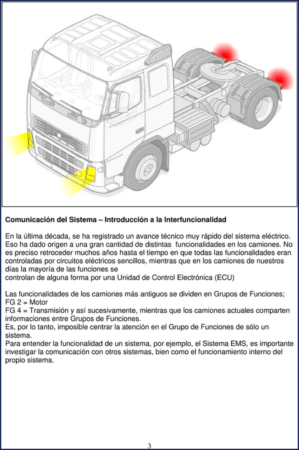 Volvo TEA 2 Technical Manual cover – 54-page factory document for system communication and interoperability