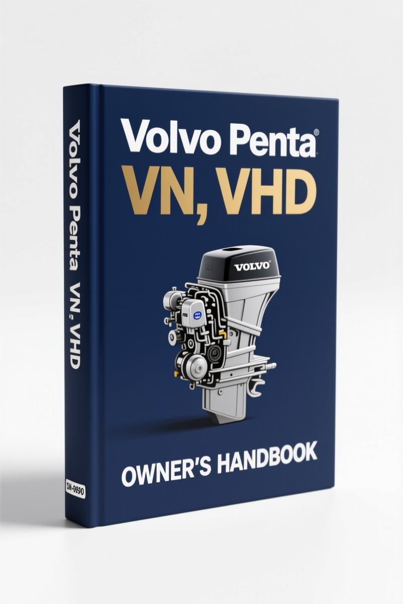 Volvo Penta VN, VHD, VT 2007 Diagnostics Manual cover – OEM factory troubleshooting guide