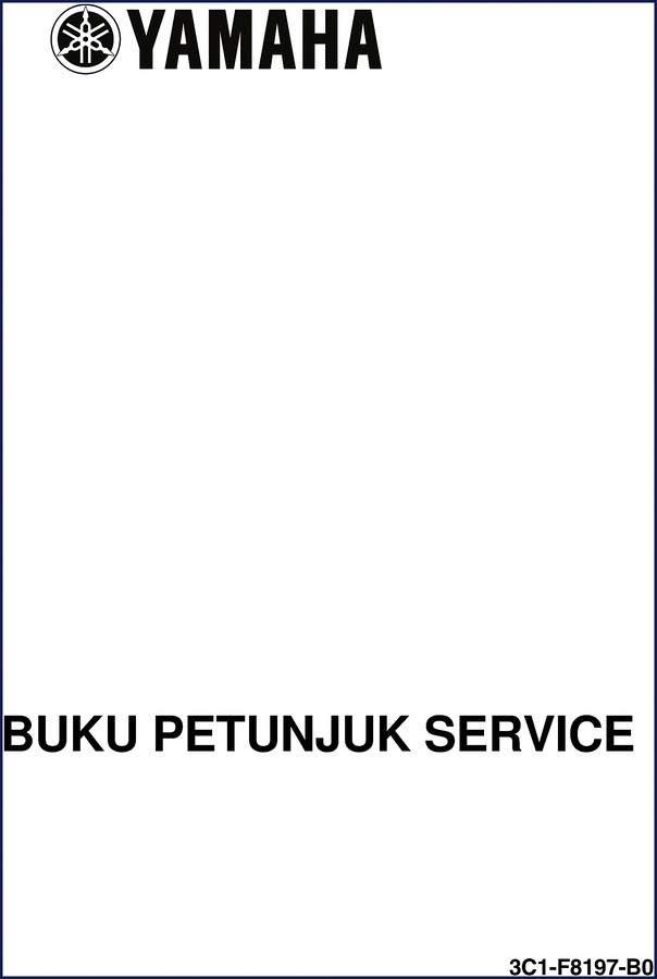 2007 Yamaha V-IXION service manual cover showing bike and manual title