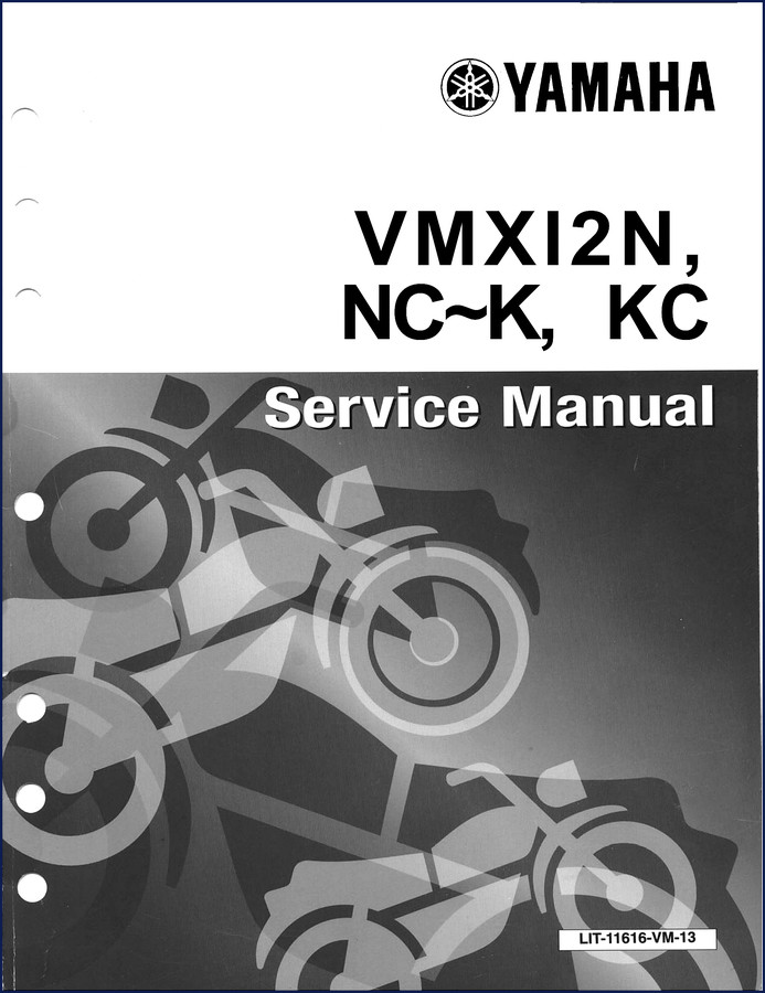 Yamaha VMX12 1996 Service Manual – factory repair document, 19 pages