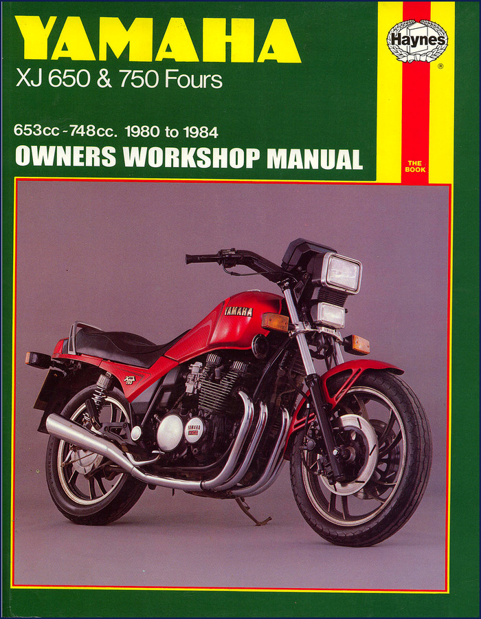 Yamaha XJ650 XJ750 workshop manual 277 pages Haynes 1980-1984