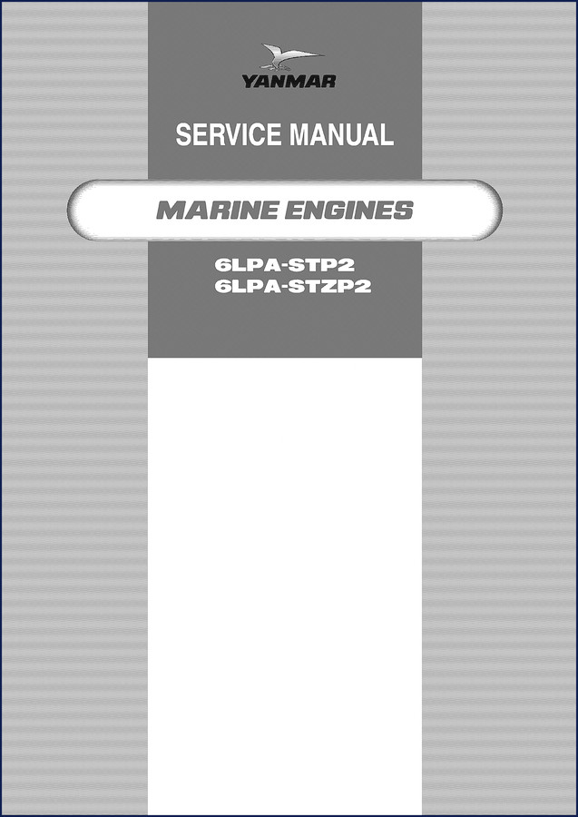Yanmar 6LPA-STP2 2007 Service Manual cover